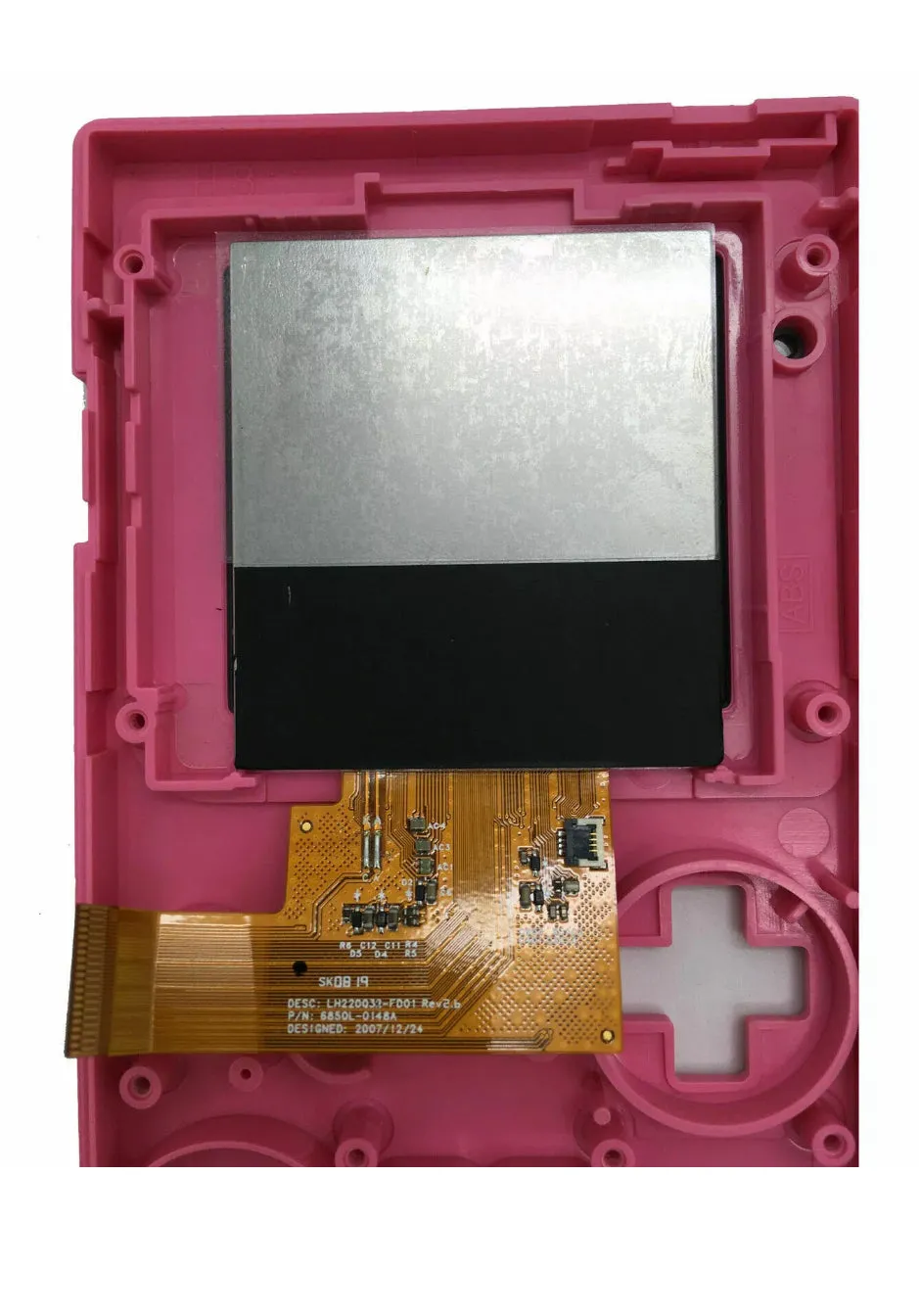 Nintendo Game Boy Pocket TFT Backlight Mod Kit with Color Palettes - Hispeedido