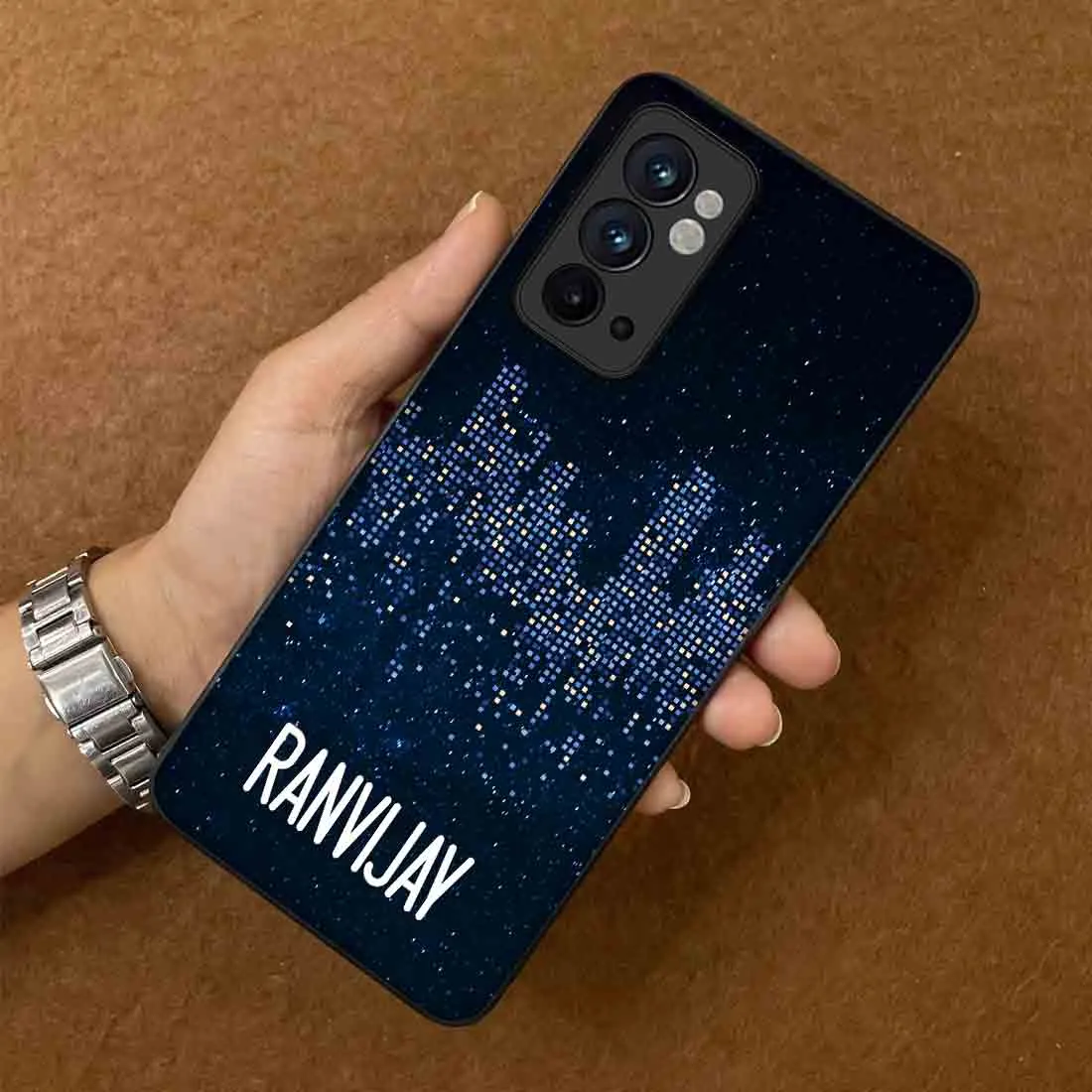 Oneplus 9RT Back Cover Stylish Customized with Name Design Phone Back Cases - City