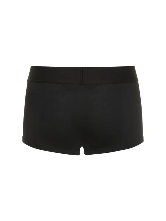 Palm Angels   Logo stretch cotton boxer briefs 