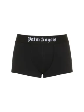 Palm Angels   Logo stretch cotton boxer briefs 