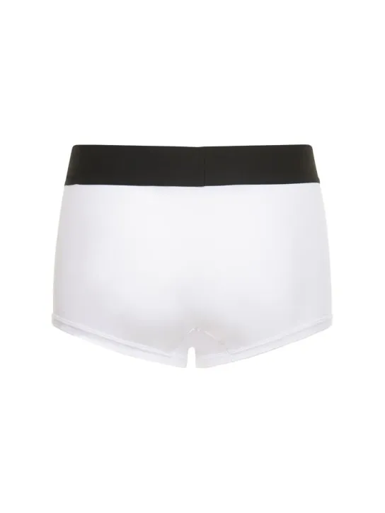 Palm Angels   Logo stretch cotton boxer briefs 