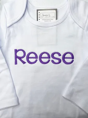 Personalized Baby Bodysuit