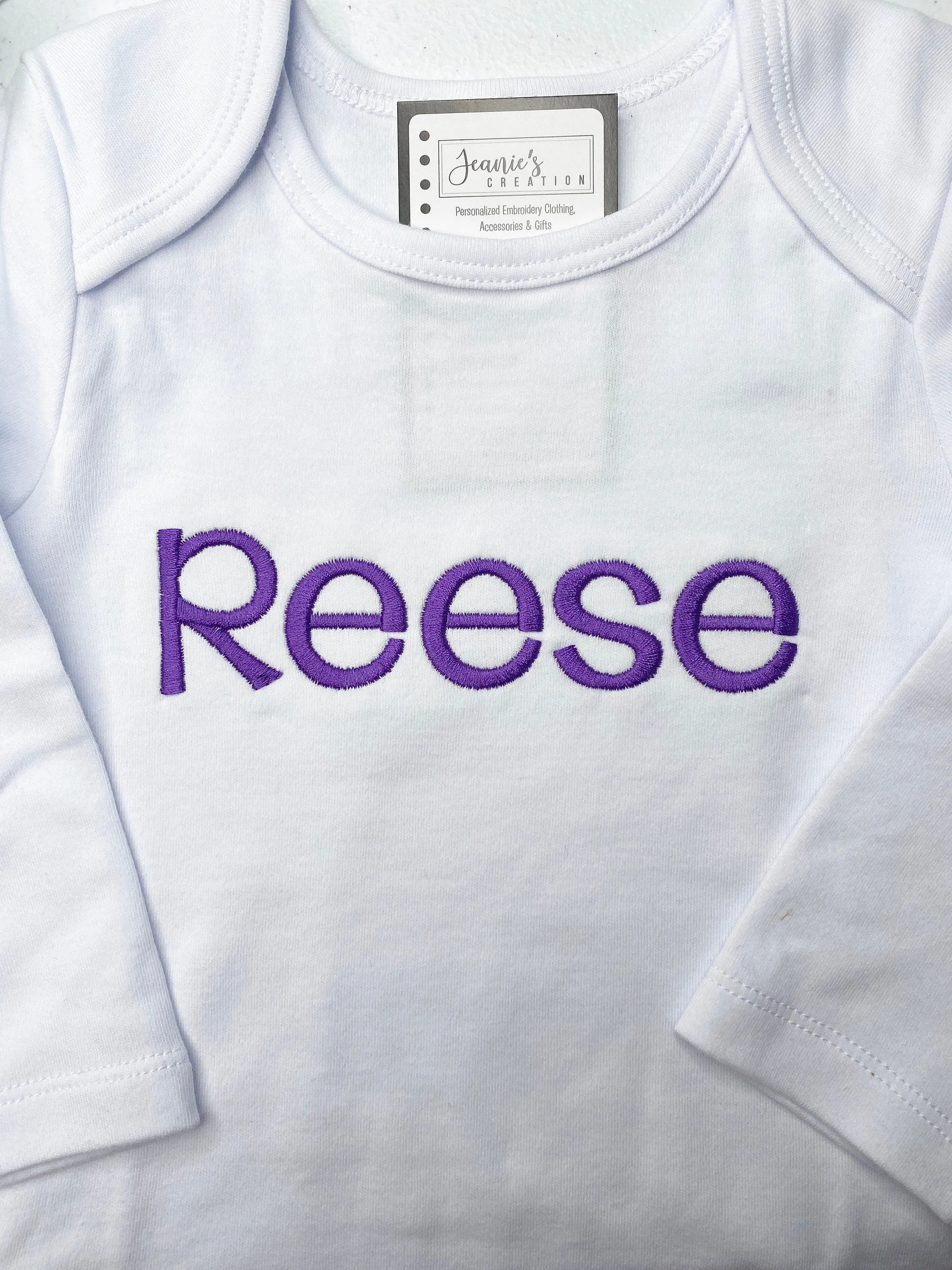 Personalized Baby Bodysuit