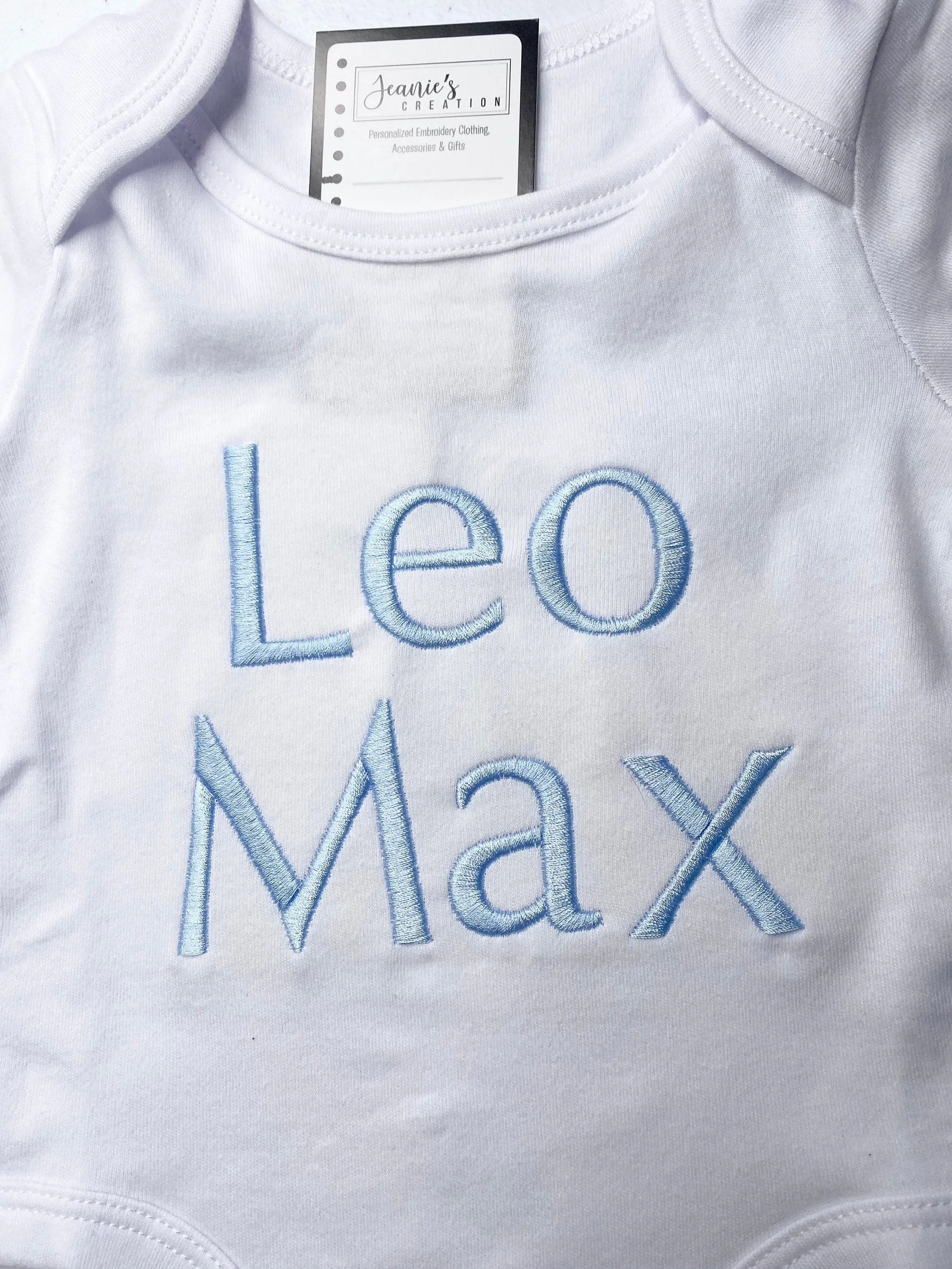 Personalized Baby Bodysuit