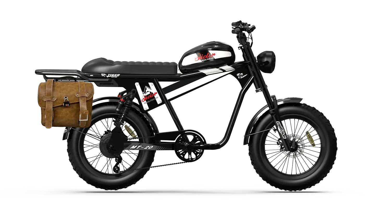 QIOLOR Tiger Plus Full Suspension Fat Tire E-Bike