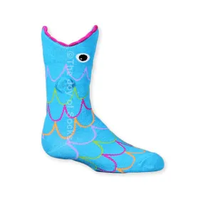 Rainbow Wide Mouth Fish Socks (Kid's)