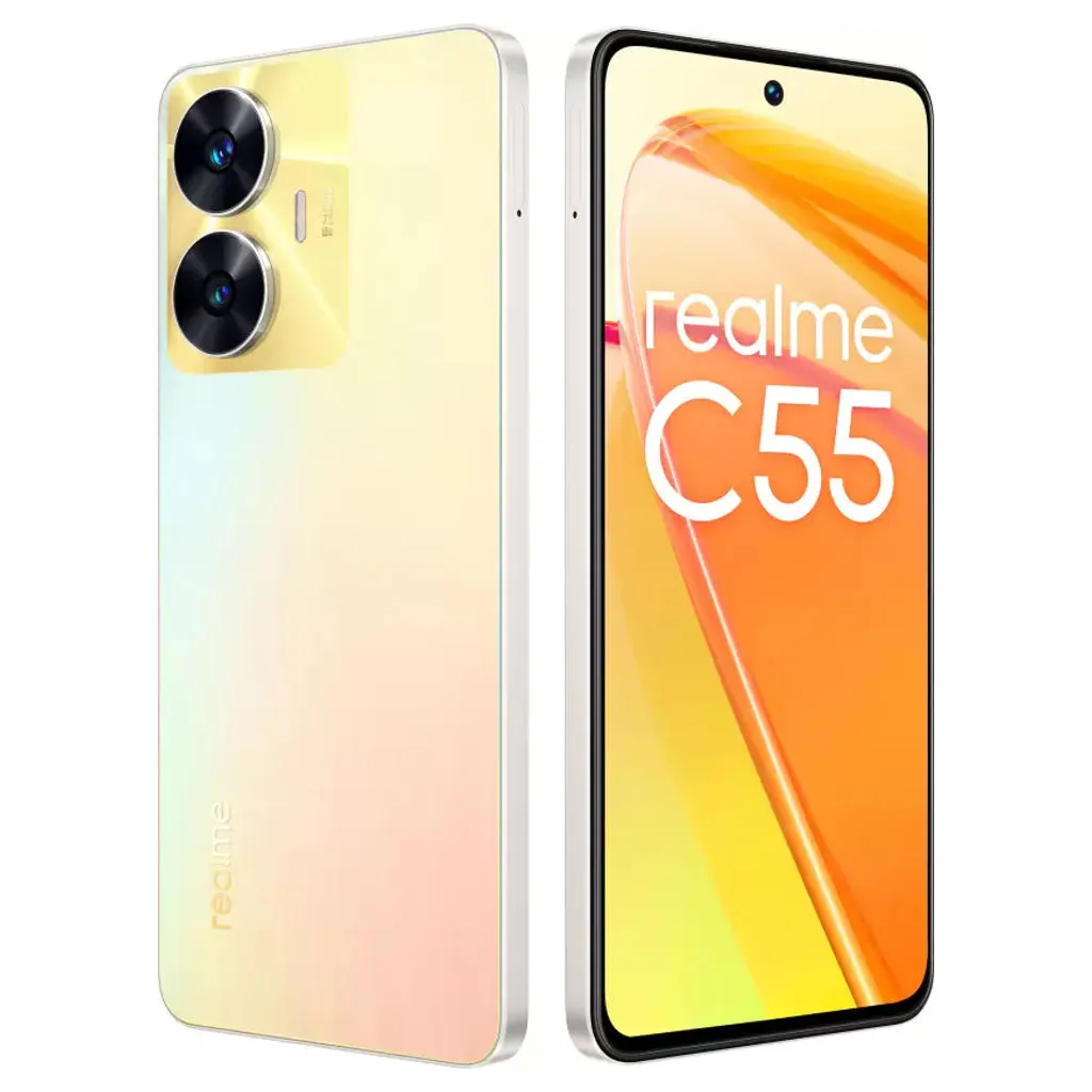 Realme C55 SmartPhone 6GB RAM 64GB Storage Sunshower