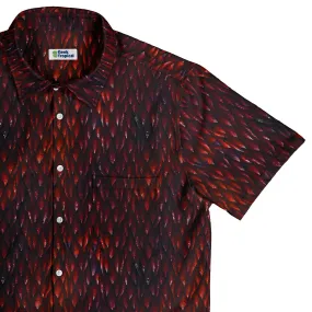 Red Dragon Scales Dnd Button Up Shirt