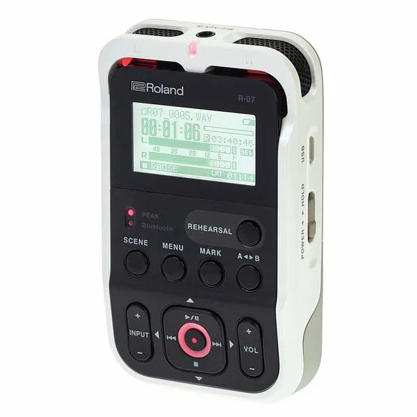 Roland Portable MP3/WAV Recorder with Bluetooth Functionality