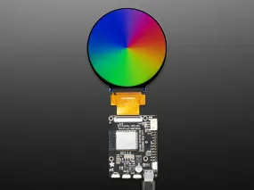 Round RGB 666 TTL TFT Display - 2.8" 480x480 - No Touch