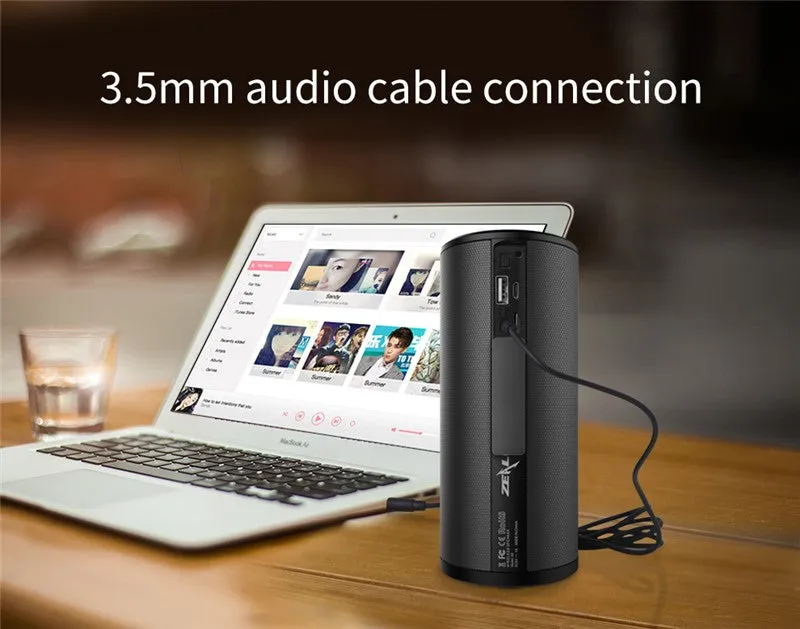 S8 Wireless Bluetooth Subwoofer Touch Control Sound Box AUX TF Card Handsfree Mic
