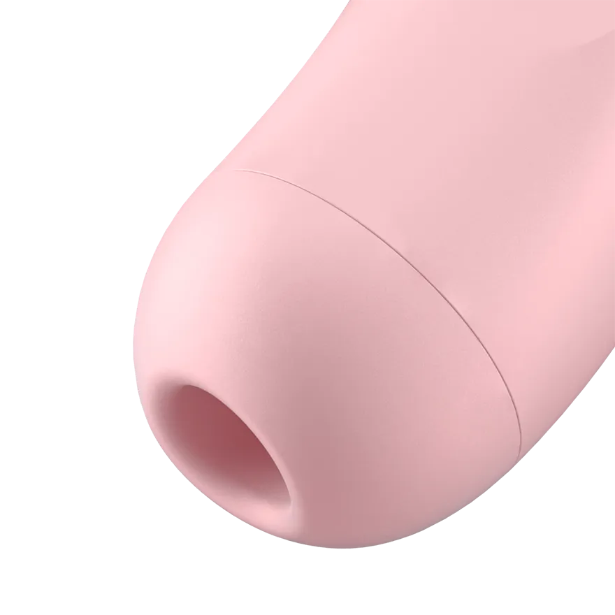 Satisfyer Curvy 2  2-N-1 Rechargeable Silicone Clitoral Stimulator with Air Pulse Technology