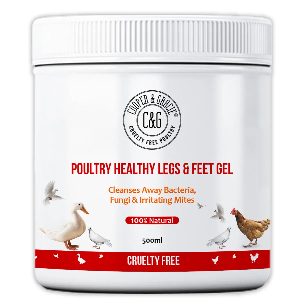 Scaly Legs and Feet Gel for Chickens and Poultry