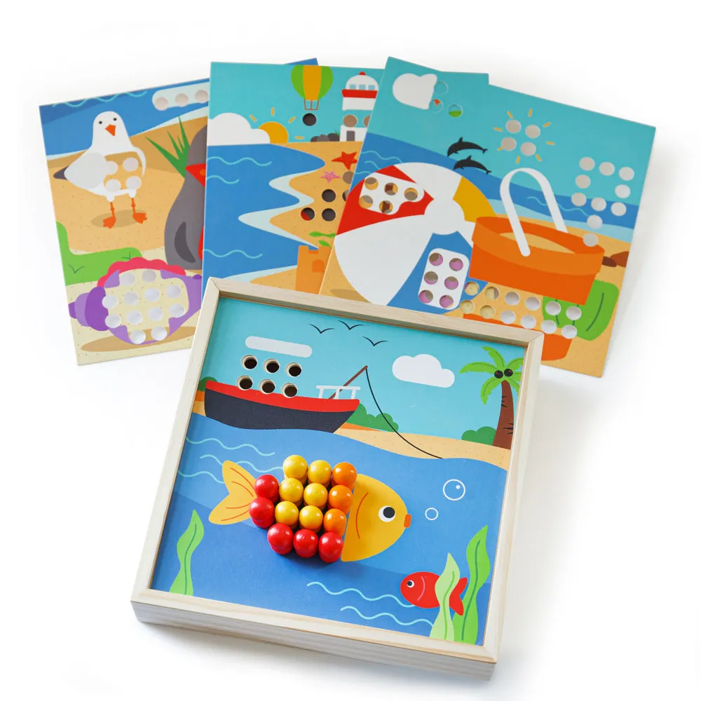 Seaside Peg Art Board
