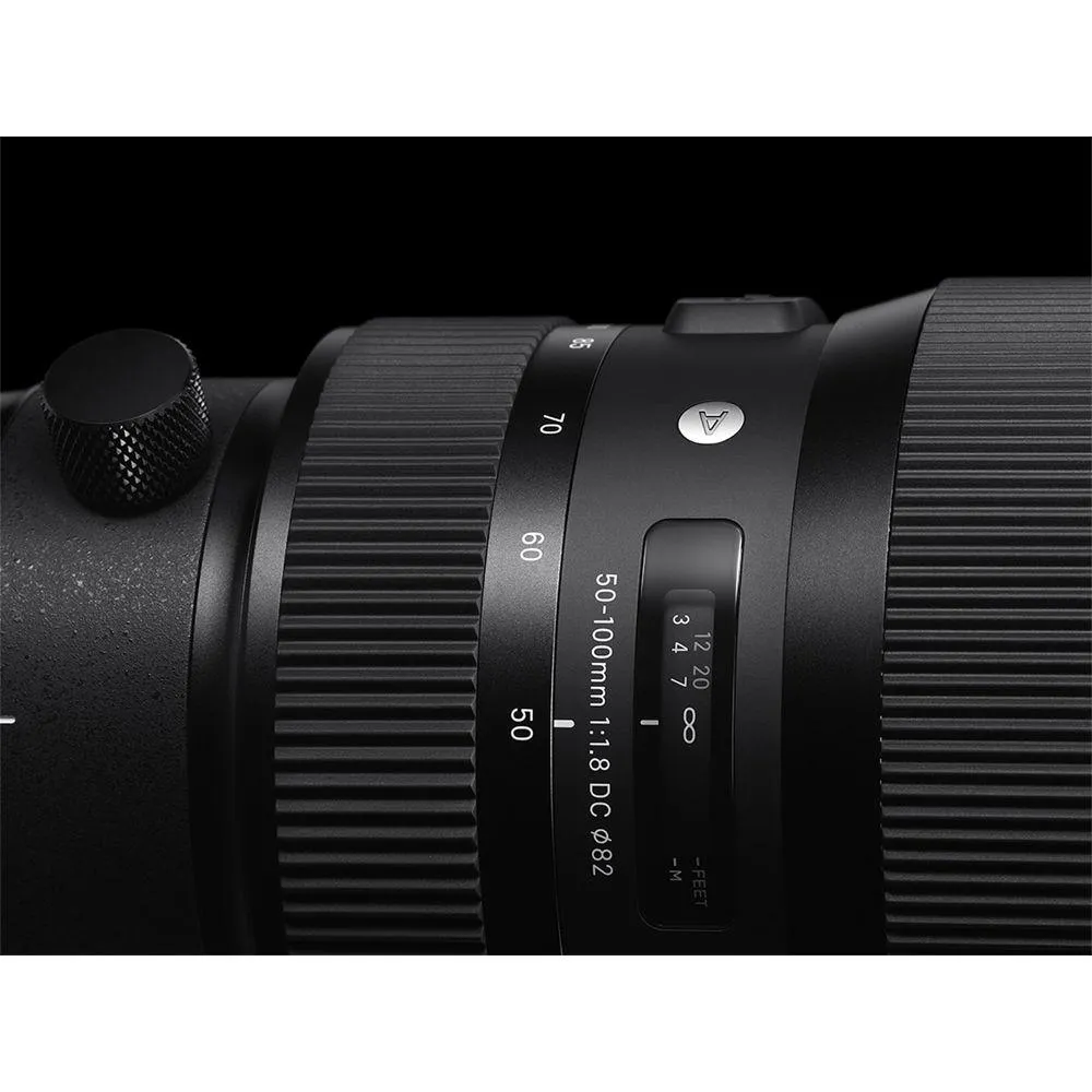 Sigma 50-100mm F1.8 DC Lens for Nikon
