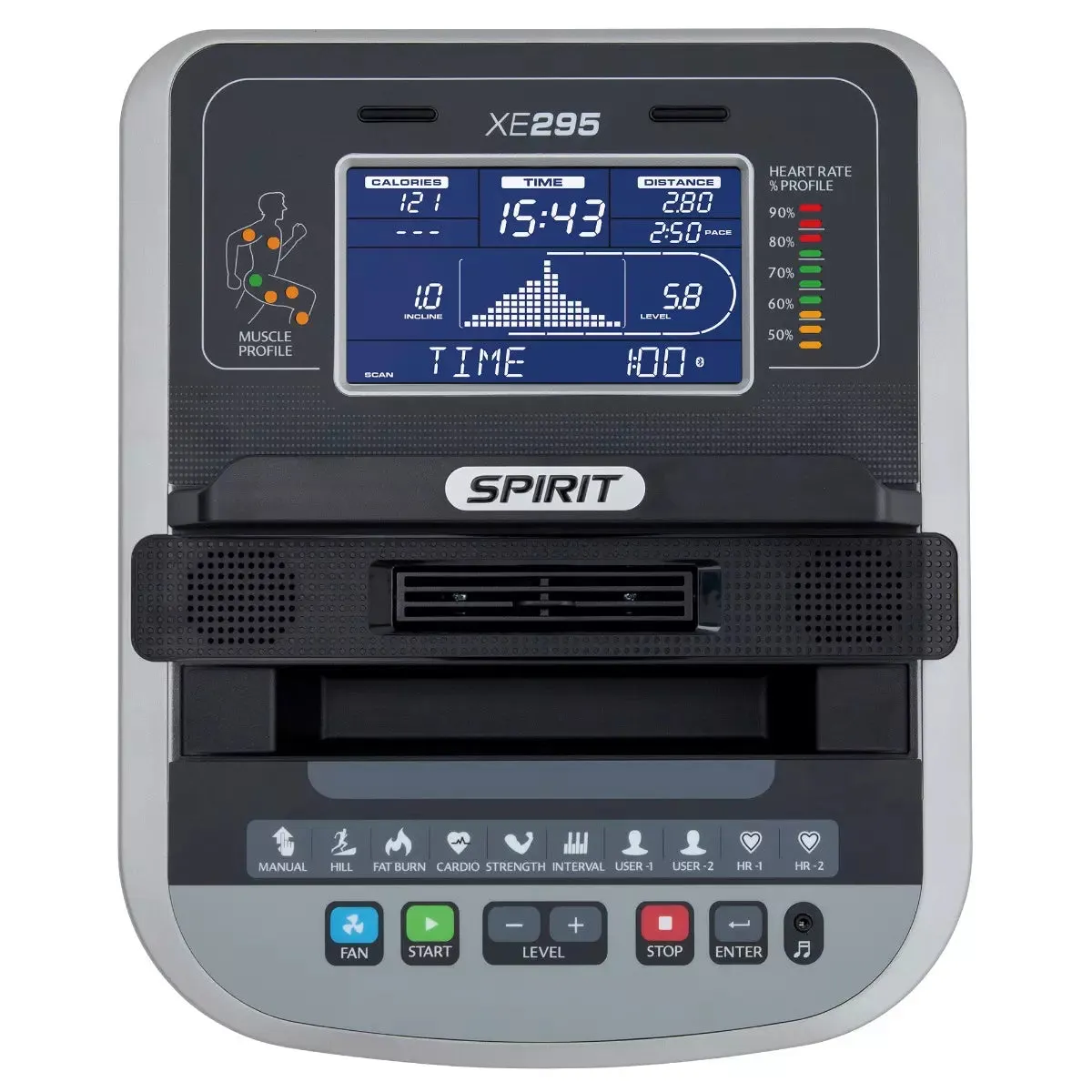 Spirit XE295 Elliptical Trainer