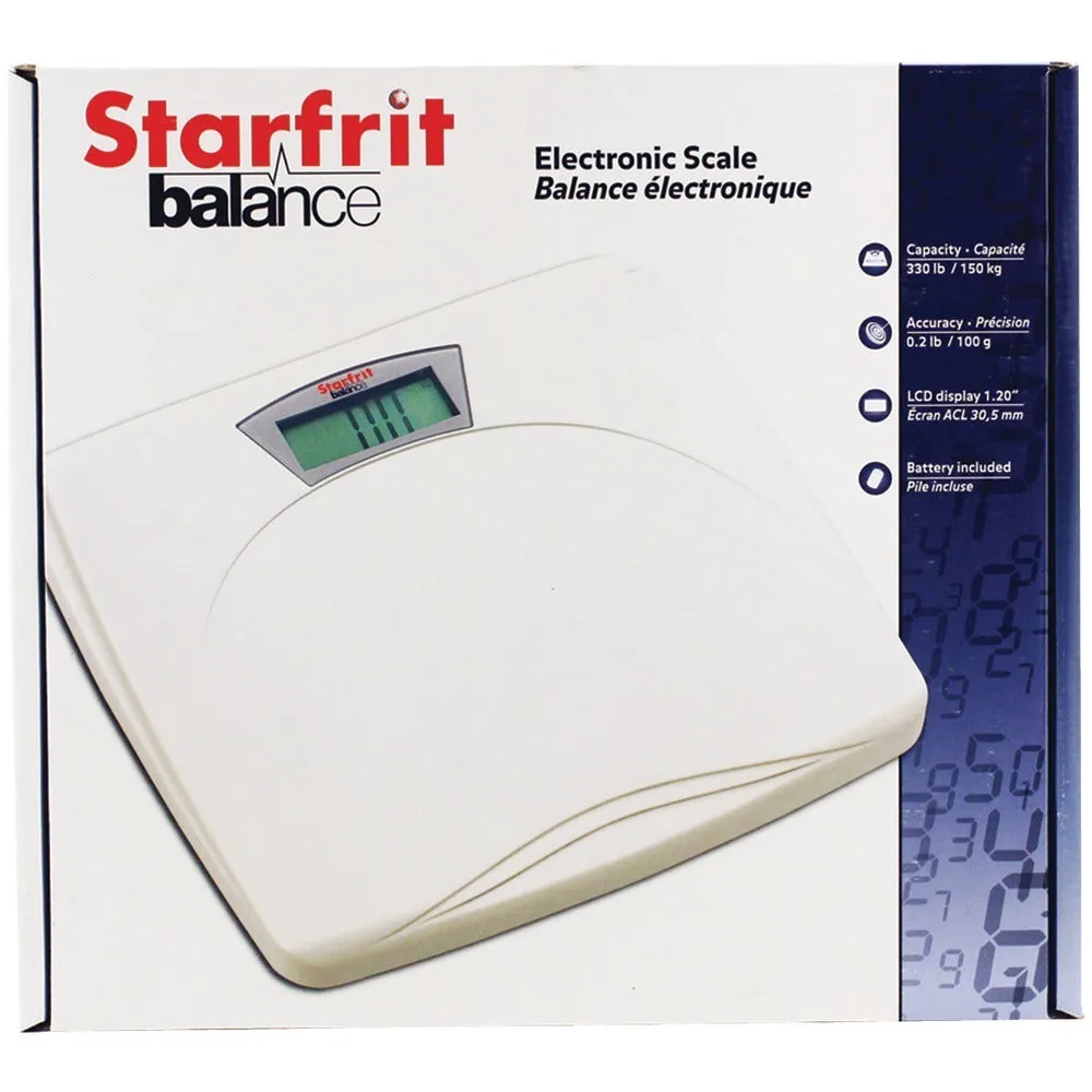 STARFRIT BALANCE 093858-004-0000 Electronic Scale, White