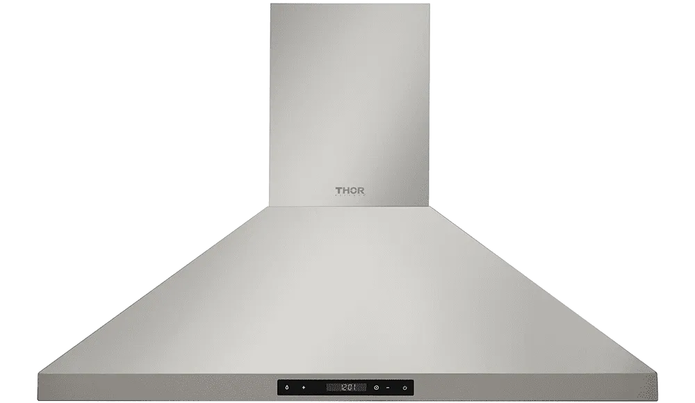 Thor Kitchen 6-Piece Pro Appliance Package - 30-Inch Gas Cooktop, Electric Wall Oven, Wall Mount Hood, Refrigerator, Dishwasher, & Microwave Drawer in Stainless Steel