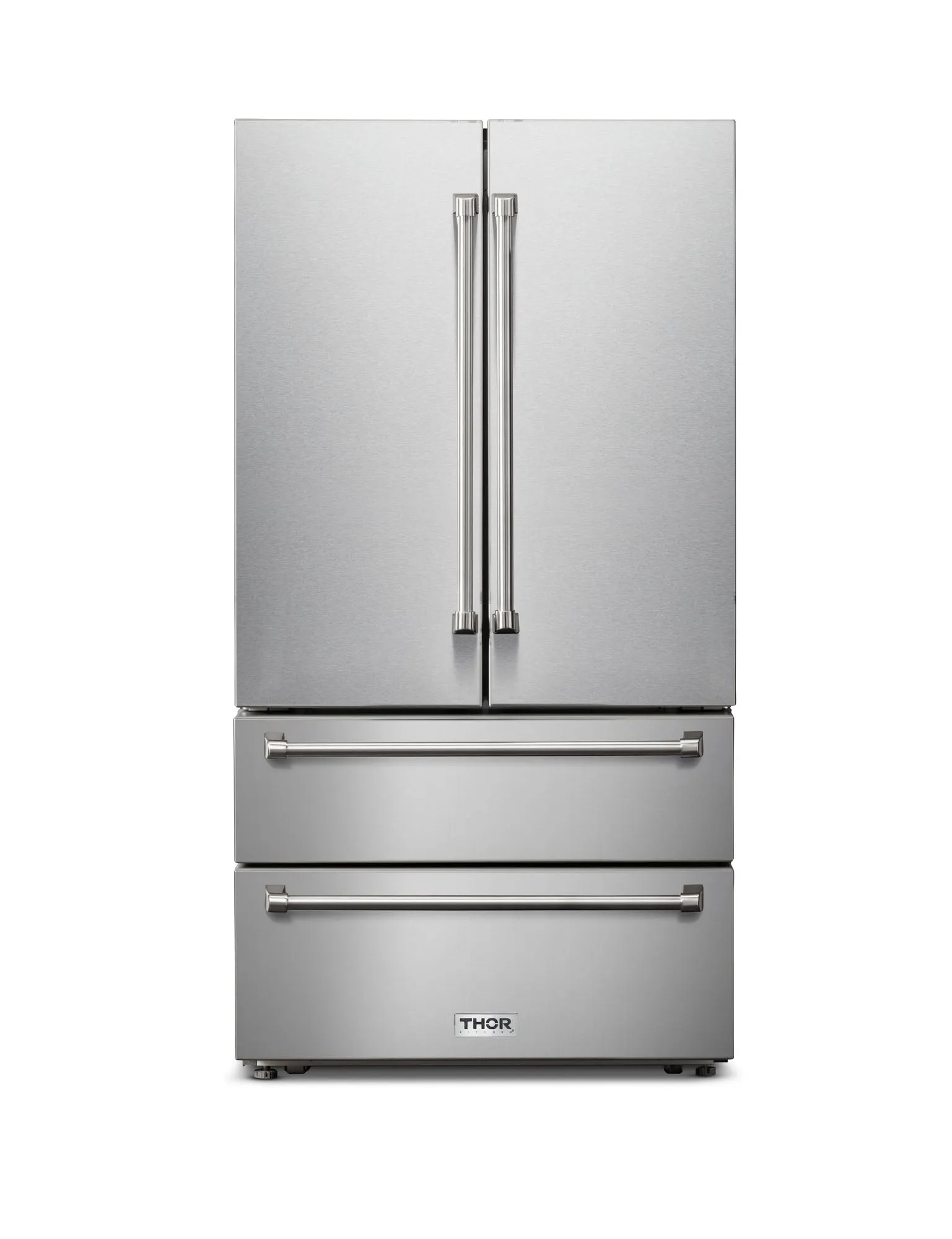 Thor Kitchen 6-Piece Pro Appliance Package - 30-Inch Gas Cooktop, Electric Wall Oven, Wall Mount Hood, Refrigerator, Dishwasher, & Microwave Drawer in Stainless Steel