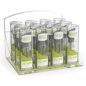 TILT MINI™ Variable Aerator in Acrylic Case CDU by HOST