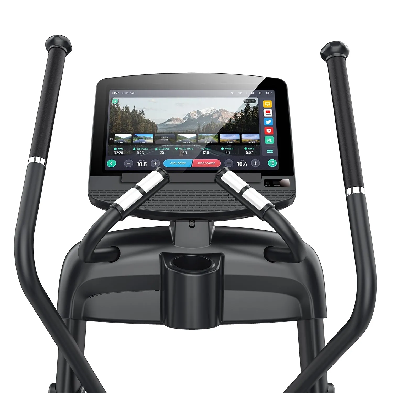 TITANIUM USA E12 ELLIPTICAL CROSSTRAINER - SMART CONSOLE