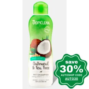 Tropiclean - Oatmeal & Tea Tree Pet Shampoo - 355ML