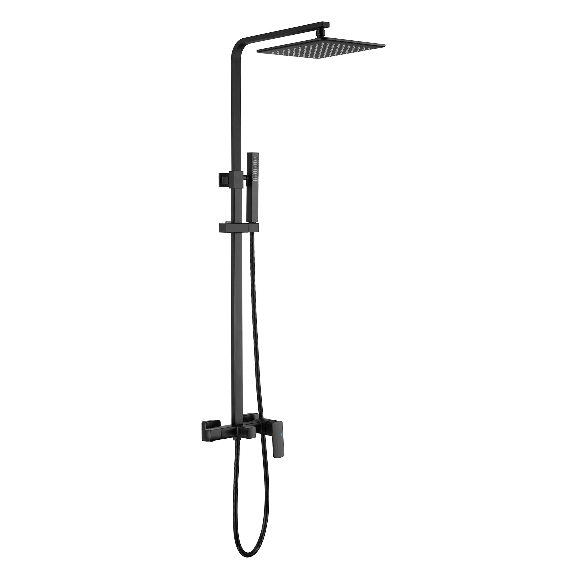 Tub and Faucet Complete Shower System with Rough-In Valve RB0881