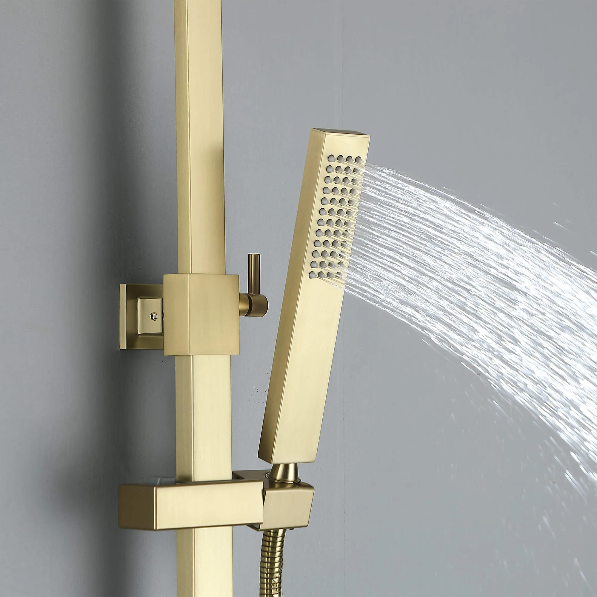 Tub and Faucet Complete Shower System with Rough-In Valve RB0881