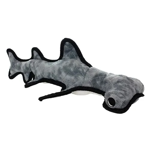 Tuffy Ocean Dog Squeaky Toys, Hadley the Hammerhead