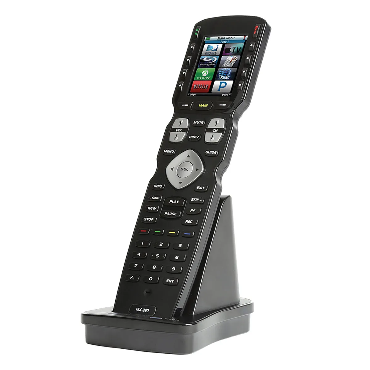 Universal Remote MX-990 Complete Control IR/RF Remote With Color LCD Screen