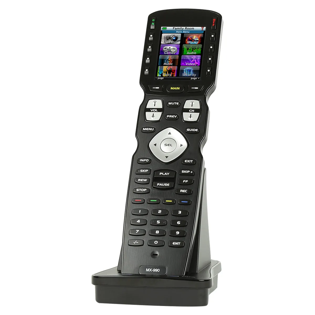 Universal Remote MX-990 Complete Control IR/RF Remote With Color LCD Screen