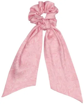 Versace   Barocco cotton twill scrunchie 