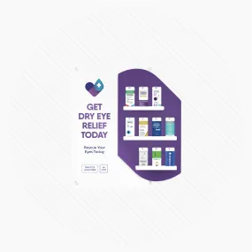 Wall Mount Exam Room Display "Conversation Starter" (Small)