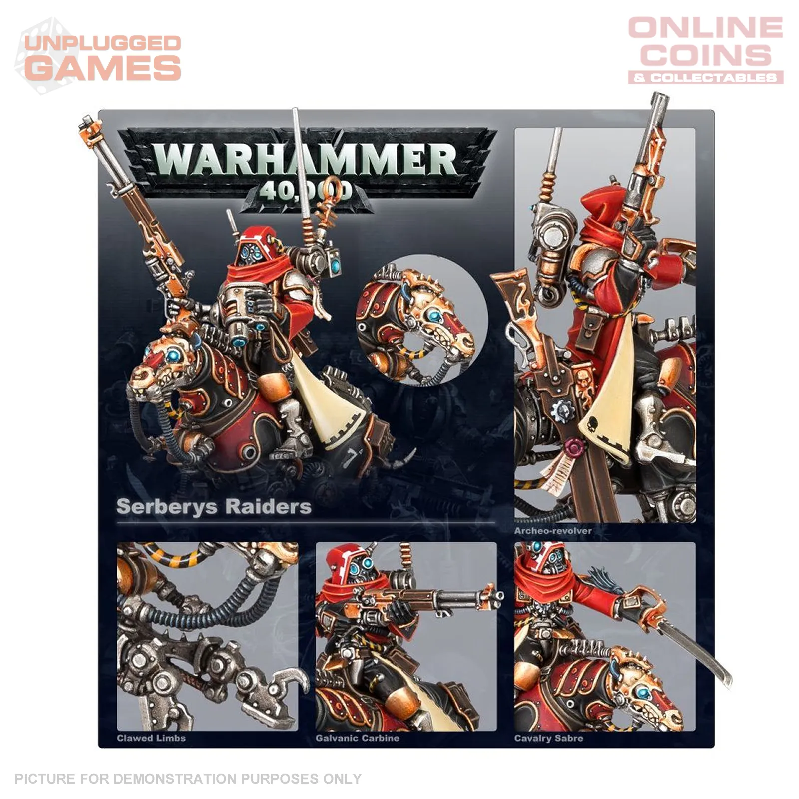 Warhammer 40,000 - Adeptus Mechanicus Serberys Raiders