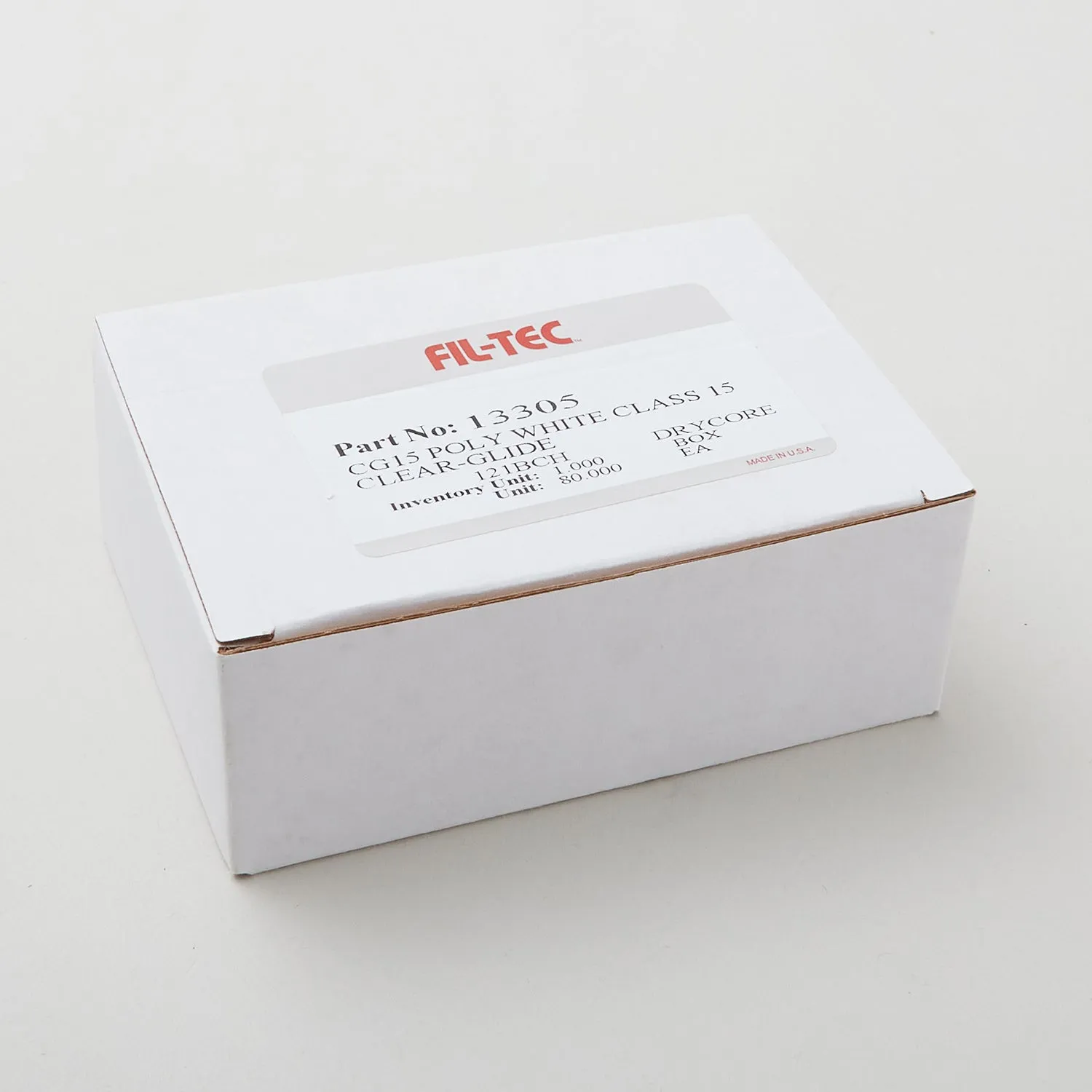 White Clear Glide Class 15 Bobbins
