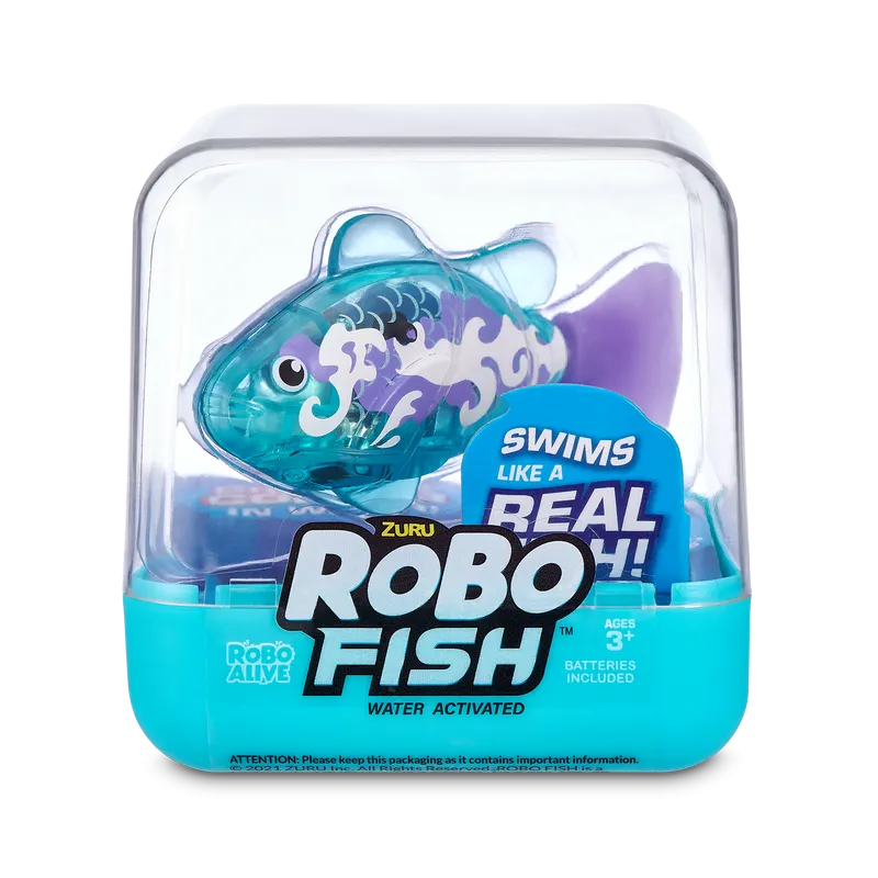 ZURU Robo Alive Robo Fish Series 2 Colour Change Fish Assorted Styles