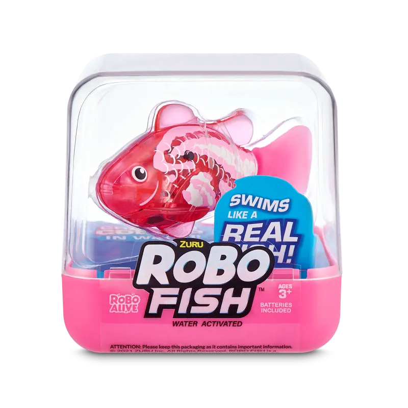ZURU Robo Alive Robo Fish Series 2 Colour Change Fish Assorted Styles