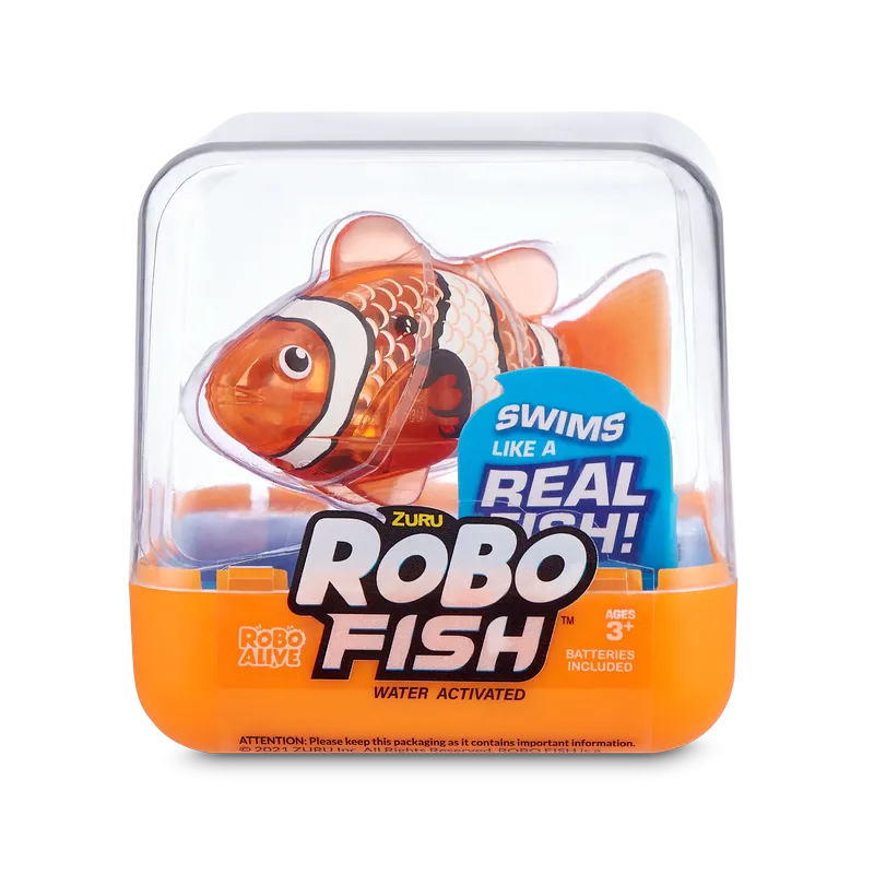 ZURU Robo Alive Robo Fish Series 2 Colour Change Fish Assorted Styles